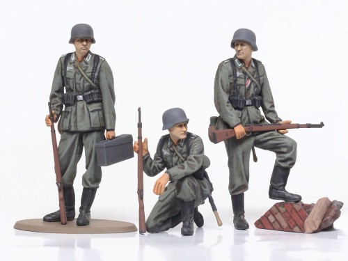 Figurki niemiecka piechota Wehrmachtu 32602 Tamiya