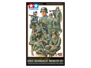 Figurki niemiecka piechota Wehrmachtu 32602 Tamiya