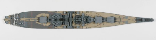 Okręt pancernik USS New Jersey BB-62 31614 Tamiya