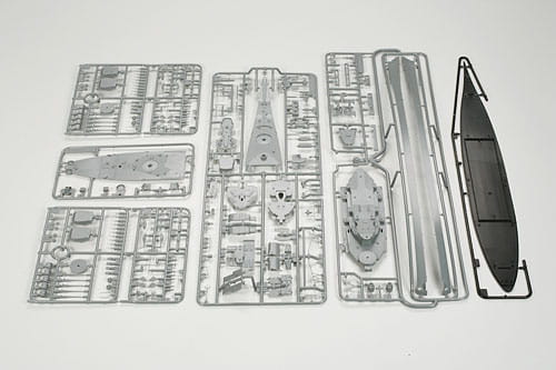 Okręt pancernik USS New Jersey BB-62 31614 Tamiya