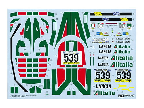Lancia Stratos Turbo 25210 Tamiya