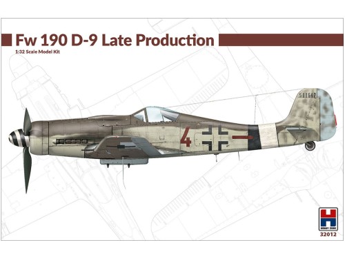 Samolot Focke Wulf Fw190 D-9 Late 32012 Hobby 2000