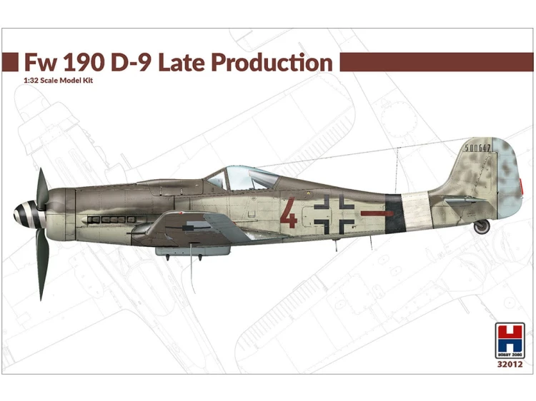 Samolot Focke Wulf Fw190 D-9 Late 32012 Hobby 2000