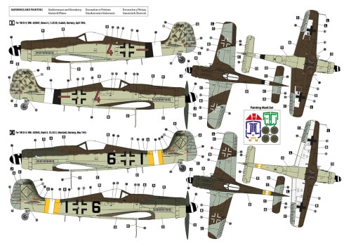 Samolot Focke Wulf Fw190 D-9 Late 32012 Hobby 2000