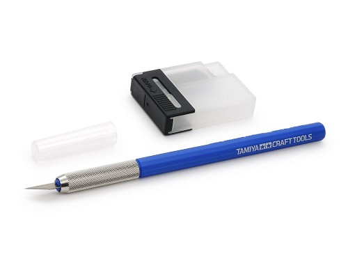 Nożyk skalpel modelarski Modeler's Knife Blue 69943 Tamiya