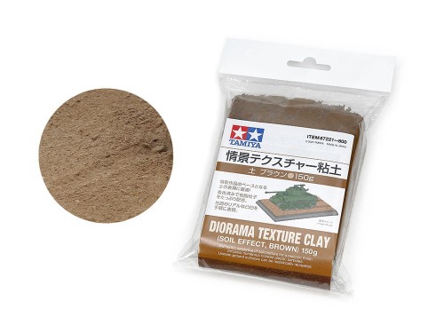 Glina teksturująca Soil effect brown 87221 Tamiya