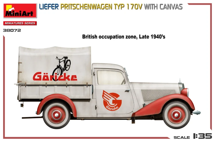 Mercedes-Benz Typ 170V 38072 MiniArt