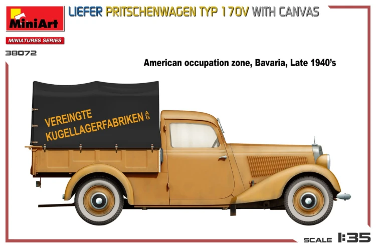 Mercedes-Benz Typ 170V 38072 MiniArt