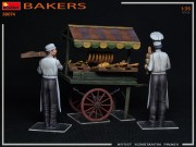 Figurki Piekarze z wózkiem straganem 38074 MiniArt