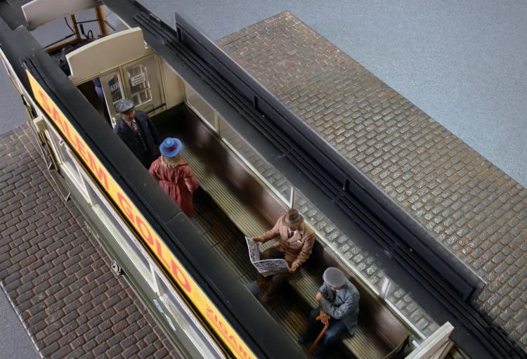 Tramwaj StraBenbahn Triebwagen 641 38009 MiniArt