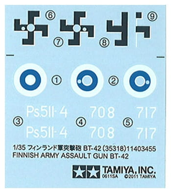 Działo samobieżne BT-42 35318 Tamiya