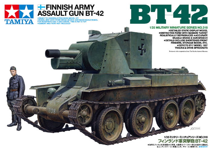 Działo samobieżne BT-42 35318 Tamiya