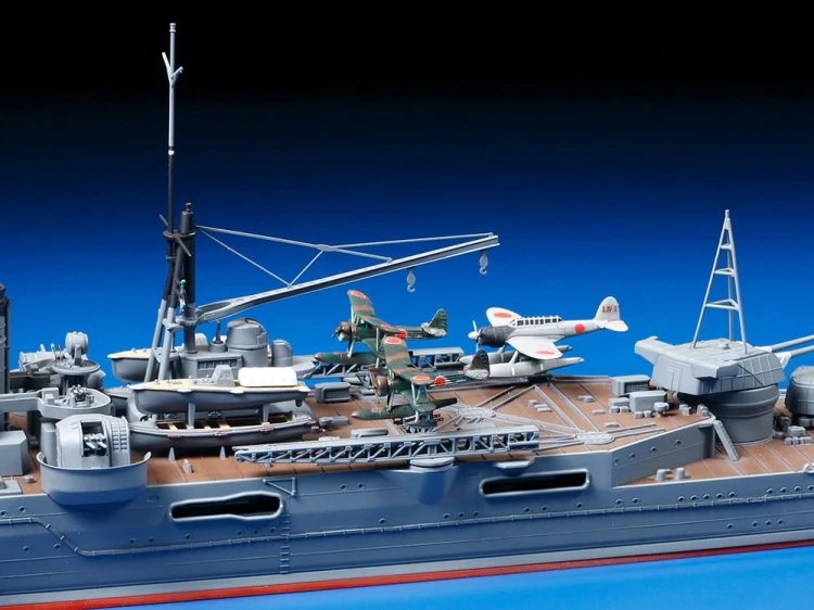 Okręt krążownik Mogami 78023 Tamiya