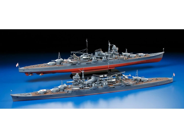 Okręt krążownik Mogami 78023 Tamiya