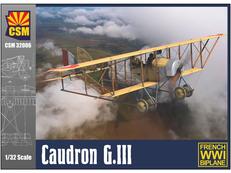 Samolot Caudron G.III CSM32006 CSM