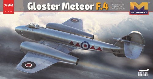 Samolot Gloster Meteor F.4 01E06 HK Models