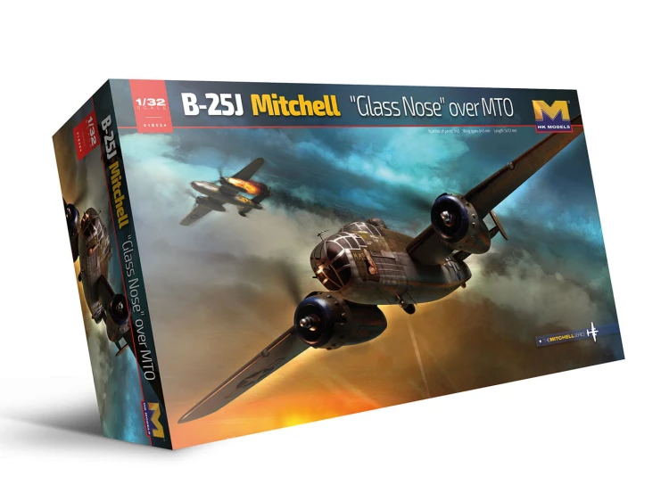 Samolot North American B-25J Mitchell 01E024 HK Models