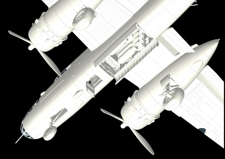 Samolot North American B-25J Mitchell 01E024 HK Models