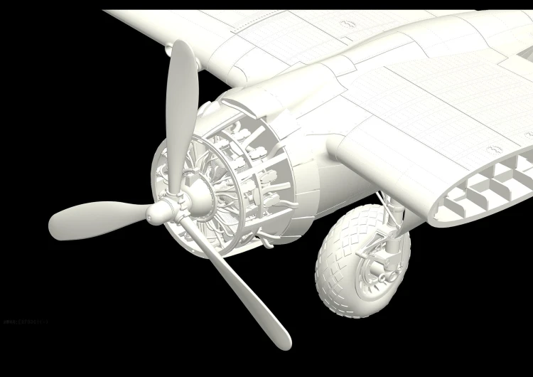 Samolot North American B-25J Mitchell 01E024 HK Models