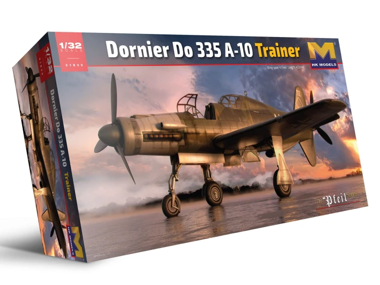 Samolot Dornier Do 335 A-10 Trainer 01E09 HK Models