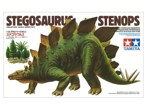 Dinozaur Stegosaurus Stenops 60202 Tamiya