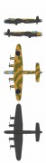 Samolot Avro Lancaster B Mk.III Dambuster 01E011 HK Models