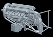 Samolot Avro Lancaster B Mk.III Dambuster 01E011 HK Models