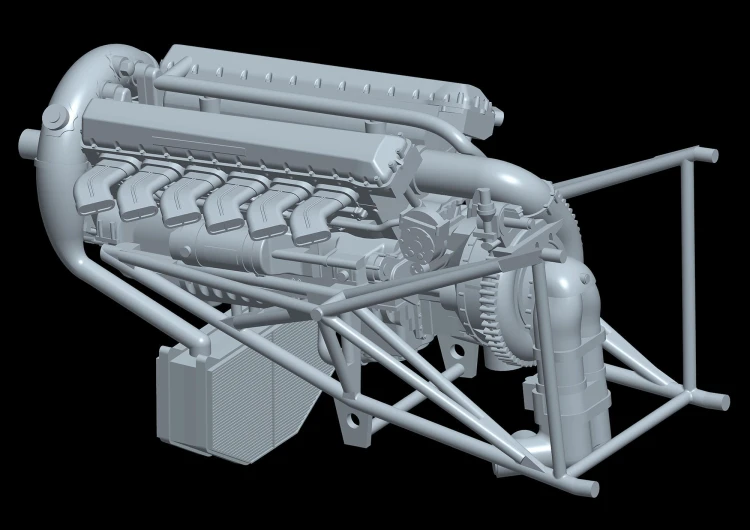 Samolot Avro Lancaster B Mk.III Dambuster 01E011 HK Models