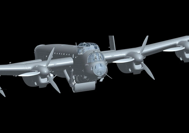 Samolot Avro Lancaster B Mk.III Dambuster 01E011 HK Models