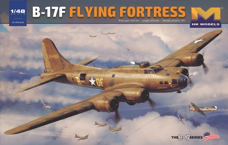 Samolot Boeing B-17F Flying Fortress 01F002 HK Models