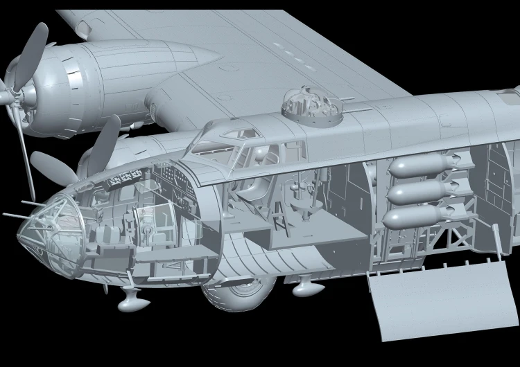 Samolot Boeing B-17F Flying Fortress 01F002 HK Models