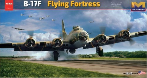 Samolot Boeing B-17F Flying Fortress 01E029 HK Models