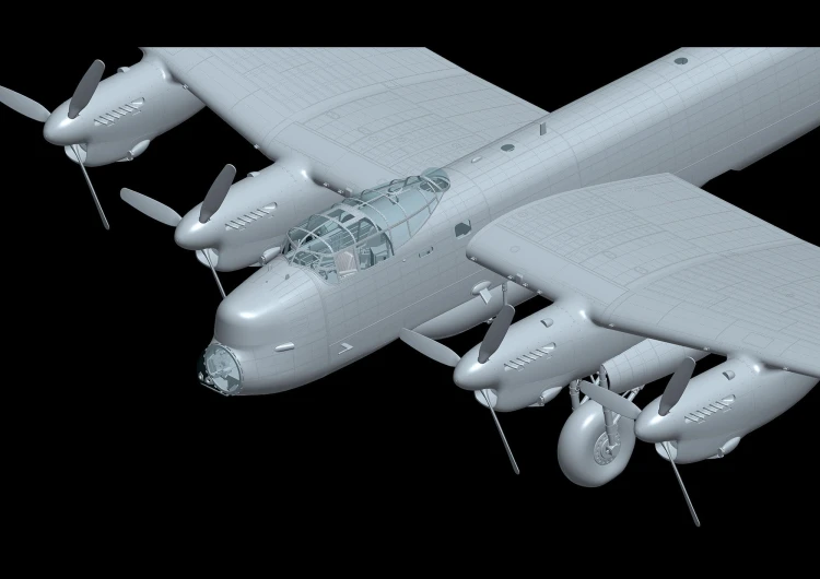 Samolot Avro Lancaster B Mk.I Special 01E038 HK Models