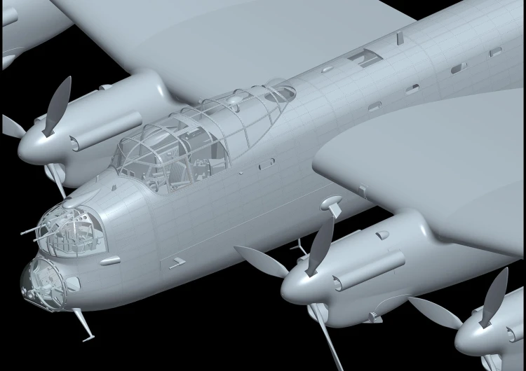 Samolot Avro Lancaster B Mk.I Special 01E038 HK Models