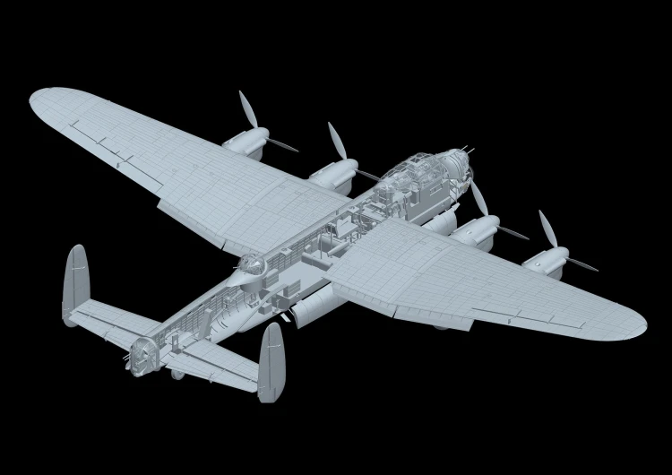 Samolot Avro Lancaster B Mk.I Special 01E038 HK Models