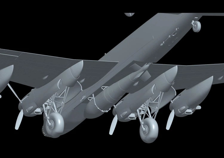 Samolot Avro Lancaster B Mk.I Special 01E038 HK Models
