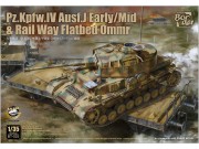Czołg PzKpfw IV Ausf.J Early/Mid wagon Ommr BT-025 Border