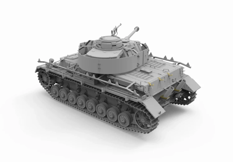 Czołg PzKpfw IV Ausf.J Early/Mid wagon Ommr BT-025 Border