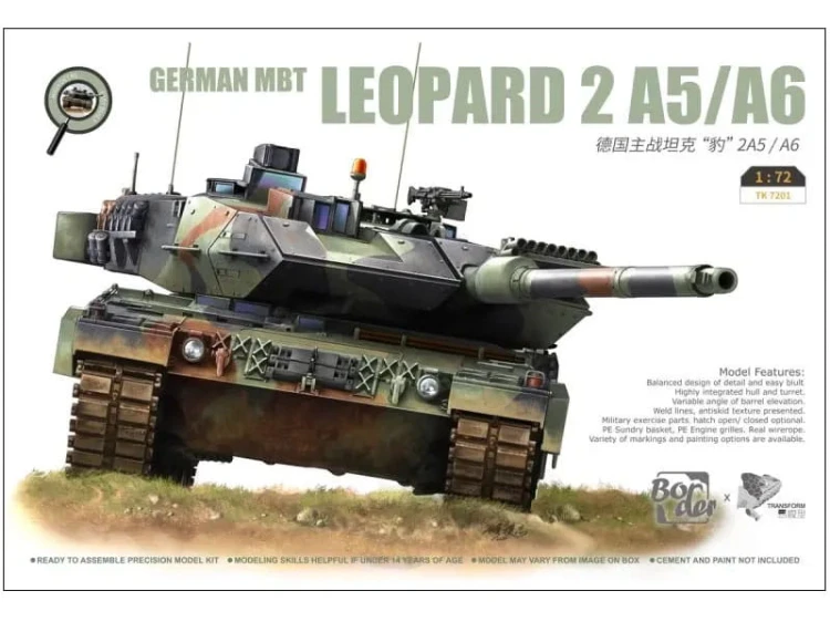 Czołg Leopard 2A5/2A6 TK-7201 Border
