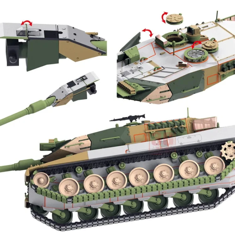 Czołg Leopard 2A5/2A6 TK-7201 Border