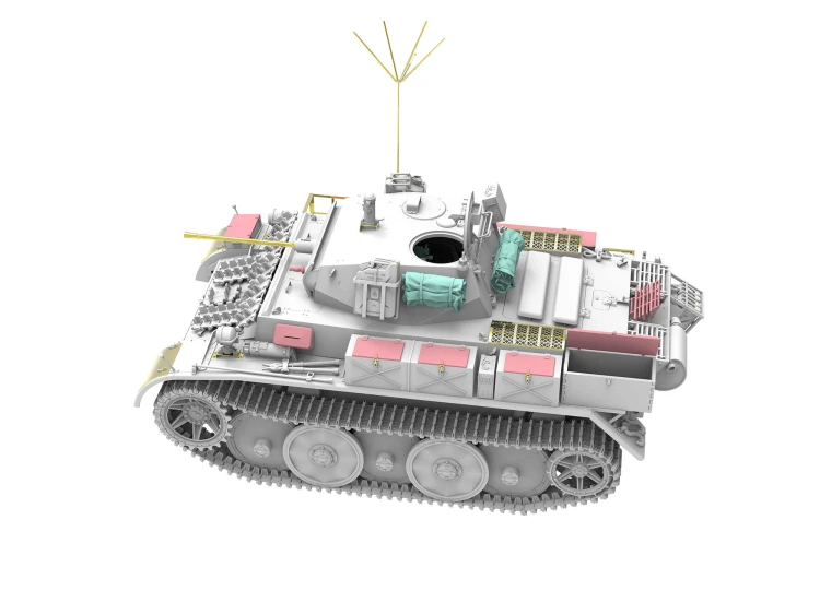 Czołg PzKpfw II Ausf.L Luchs Late BT-018 Border
