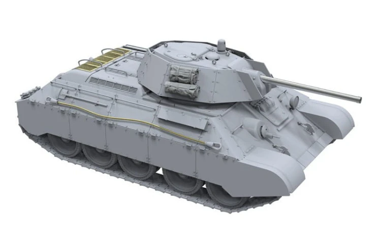Czołg T-34/76 112 Factory T-34E BT-009 Border