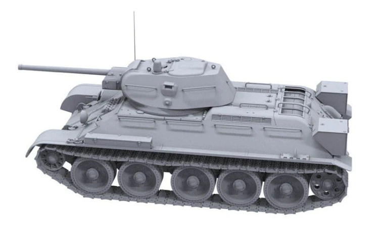 Czołg T-34/76 112 Factory T-34E BT-009 Border