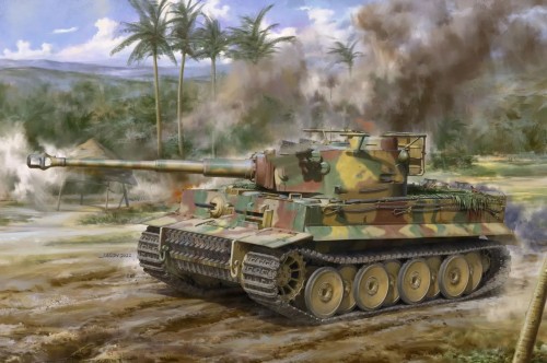 Czołg Tiger I PzKpfw VI Sd.Kfz.181 IJA BT-023 Border