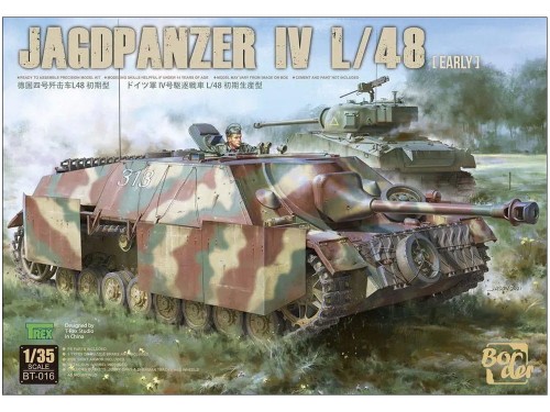 Niszczyciel czołgów Jagdpanzer IV L/48 Early BT-016 Border