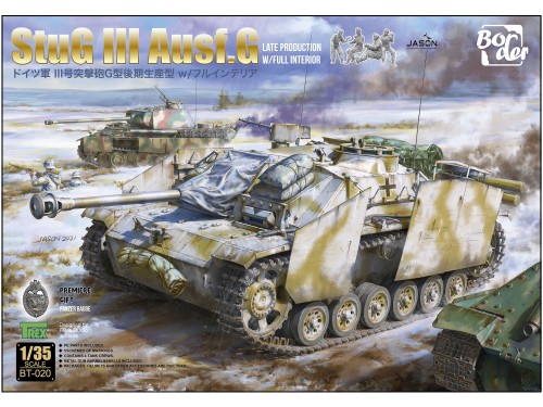 Działo StuG Sturmgeschutz III Ausf.G Late BT-020 Border