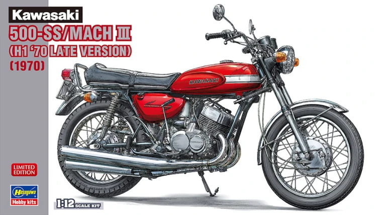 Kawasaki 500-SS/MACH III H1 Late 1970 21731 Hasegawa