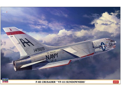 Samolot Chance Vought F-8E Crusader 07524 Hasegawa