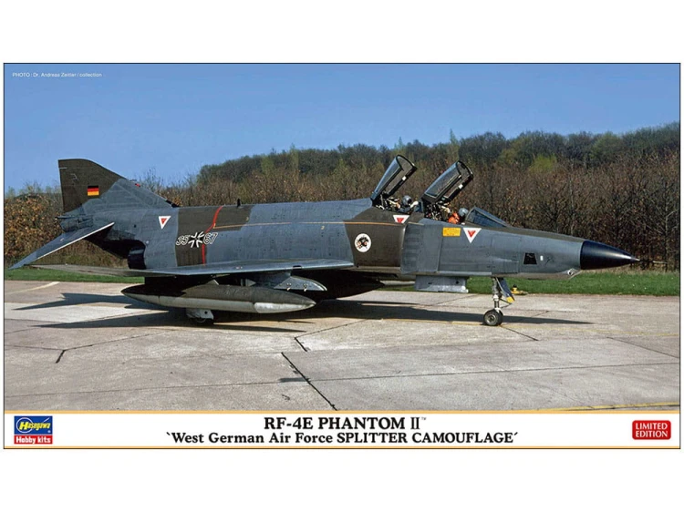 Samolot McDonnell Douglas RF-4E Phantom II 02445 Hasegawa