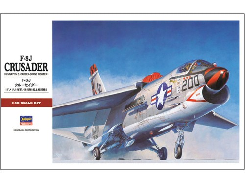 Samolot Chance Vought F-8J Crusader PT26 07226 Hasegawa
